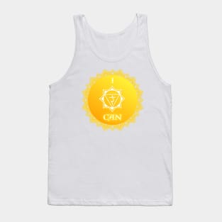 Solar Plexus Chakra Mantra - I Can Tank Top